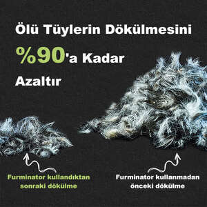 Furminator Kısa Tüylü Köpekler İçin Tarak Small - 4