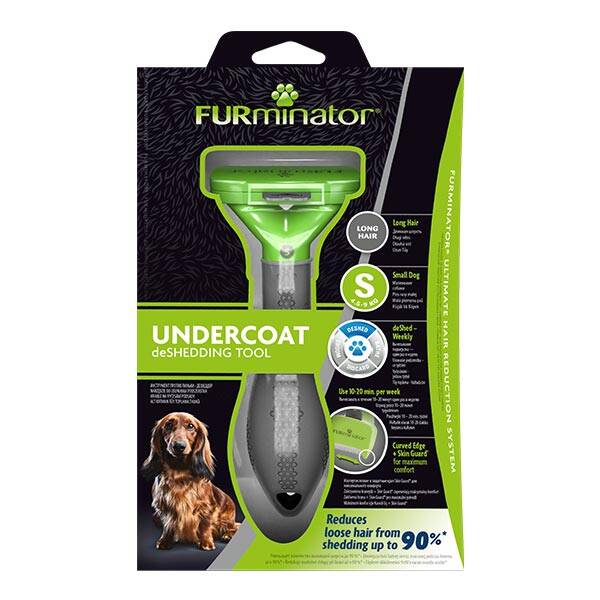 Furminator Long Hair Uzun Tüylü Köpek Tarağı Small - 1