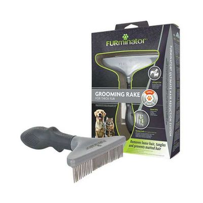 Furminator Rake Uzun ve Yoğun Tüylü Kedi ve Köpek Kıtık Açıcı Tarak 15 cm - 2