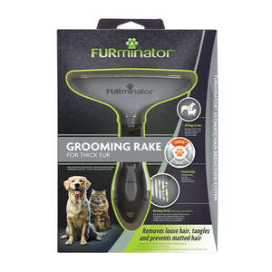 Furminator Rake Uzun ve Yoğun Tüylü Kedi ve Köpek Kıtık Açıcı Tarak 15 cm