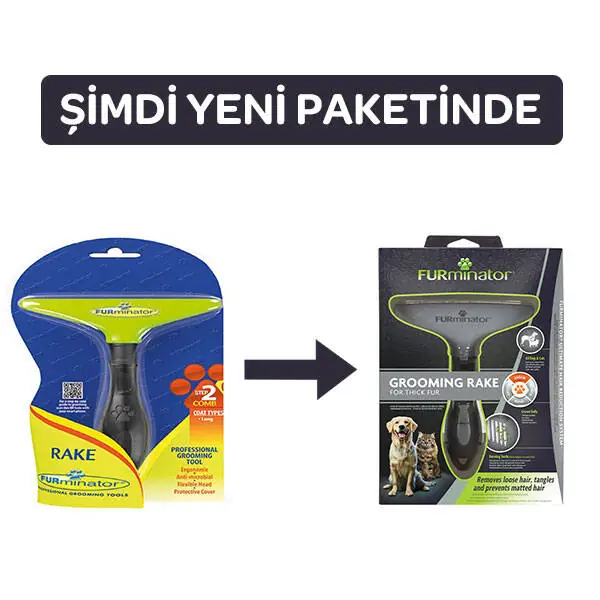 Furminator Rake Kedi ve Köpek Kıtık Açıcı Tarak 15cm - 2