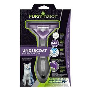 Furminator Kısa Tüylü Kediler İçin M/L Tarak