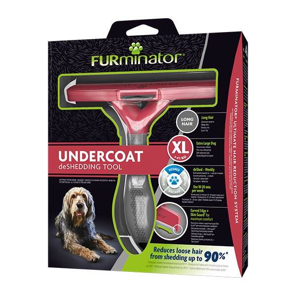 Furminator Uzun Tüylü Çok Büyük Irk Köpek Tüy Alma Tarağı XL - 1
