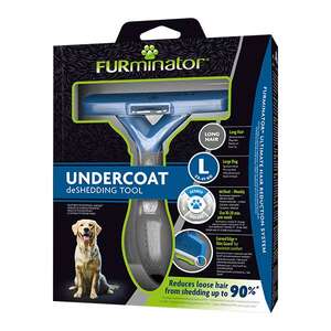 Furminator Uzun Tüylü Büyük Irk Köpek Tüy Alma Tarağı L - 1