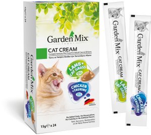 Garden Mıx Kedi Kreması Xxl Tavuk+kuzu 15gr