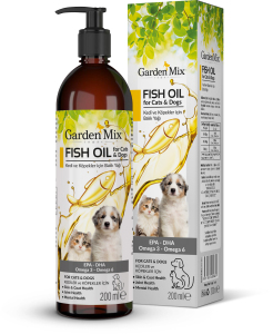 Gardenmix Kedi ve Köpekler İçin Somon Yağı 200 ml