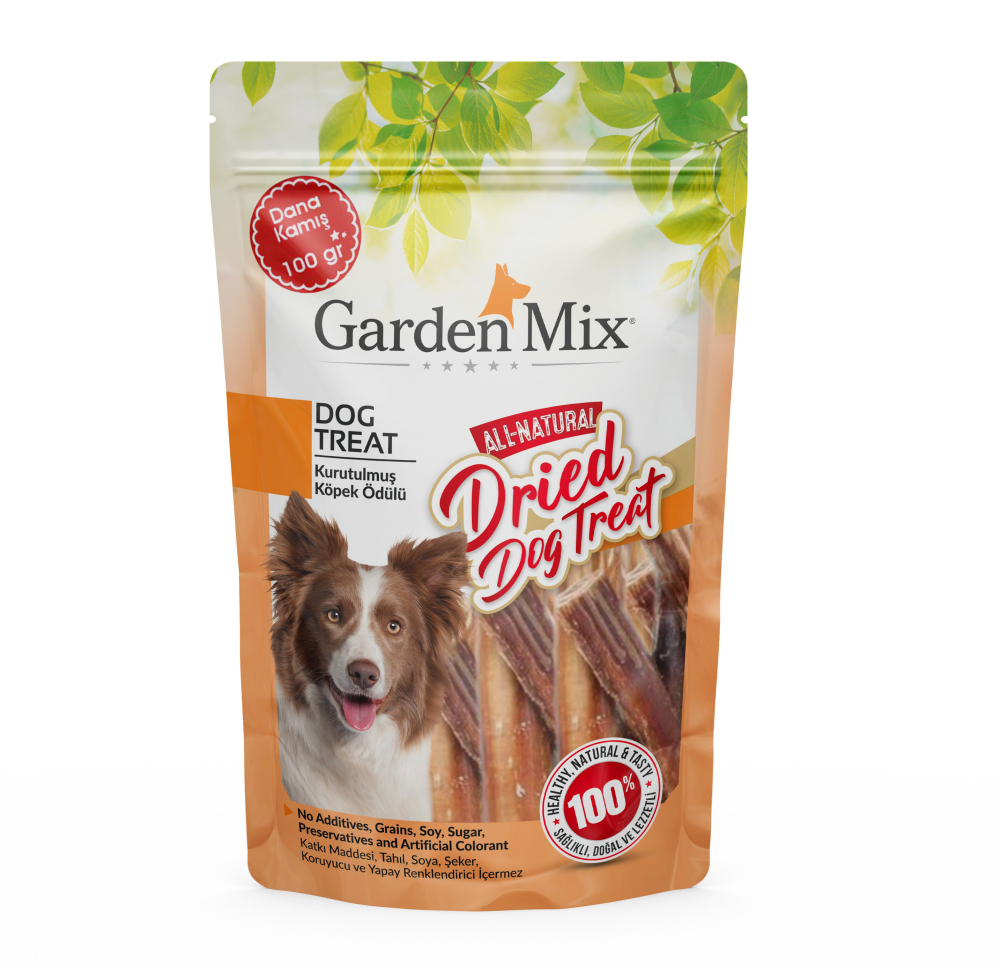 Gardenmix Kurutulmuş Dana Penisi Köpek Ödül Maması 100 g - 1