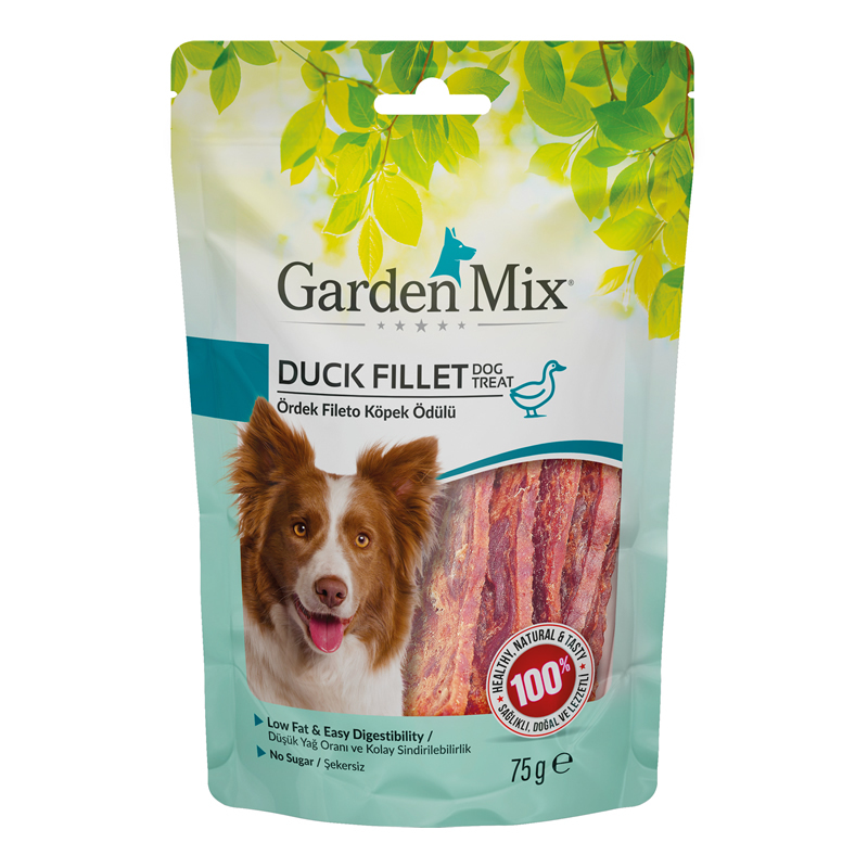 Gardenmix Ördekli Fileto Köpek Ödül Maması 75 g - 1