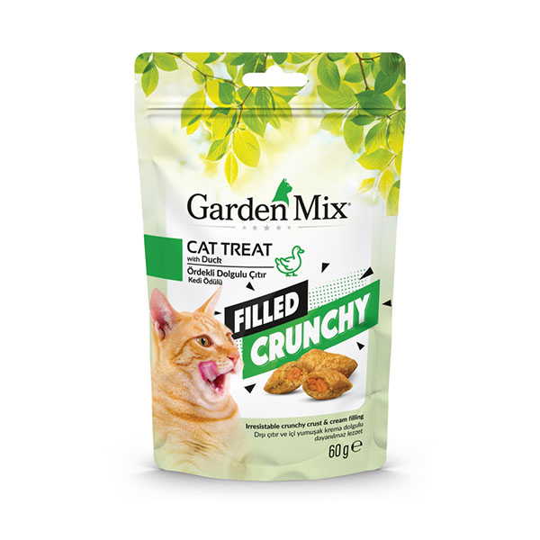 Gardenmix Ördekli İçi Dolgulu Kedi Ödül Maması 60 g - 1