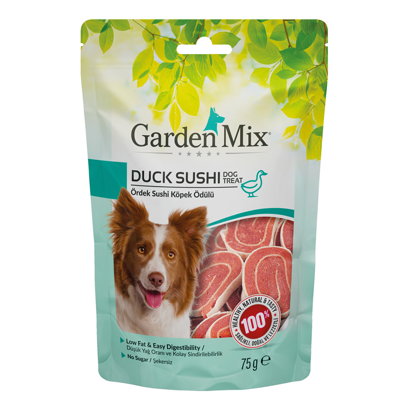 Gardenmix Ördekli Suşi Köpek Ödül Maması 75 g - 1