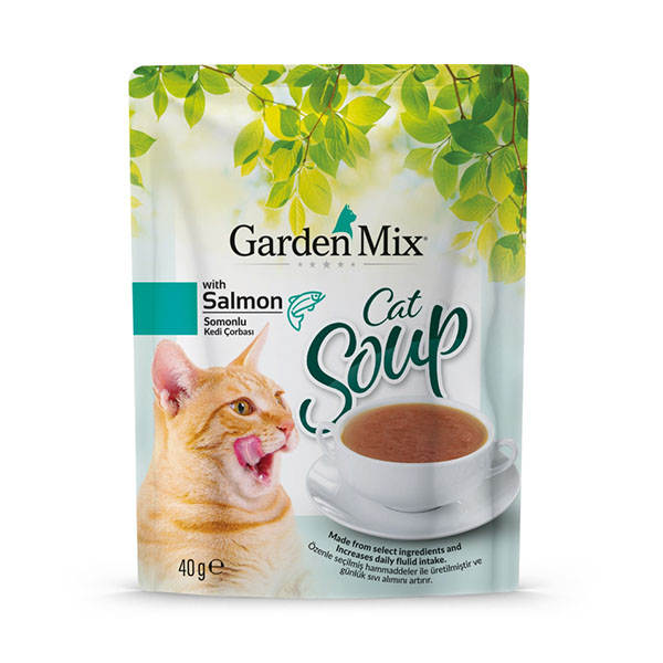 Gardenmix Somonlu Kedi Çorbası 40 g - 1