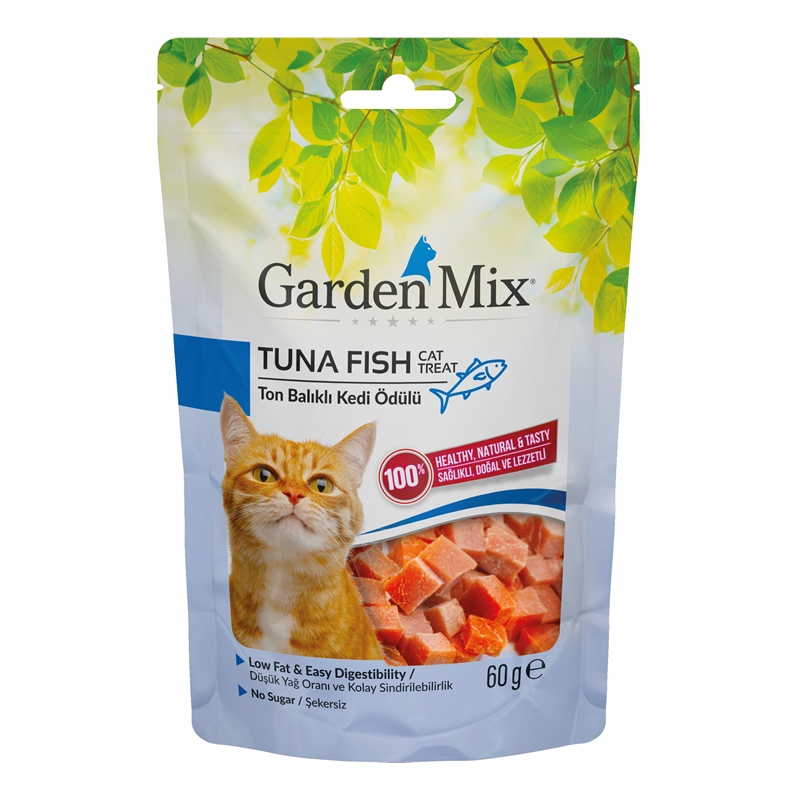 Gardenmix Ton Balıklı Kedi Ödül Maması 60 g - 1