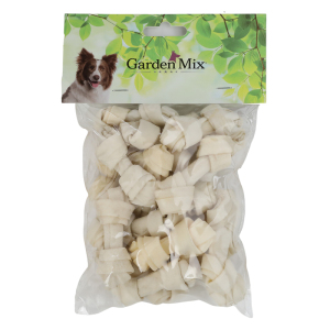 Garden Mix Beyaz Düğümlü Derı Kemık 2,5-3” – 20'lı