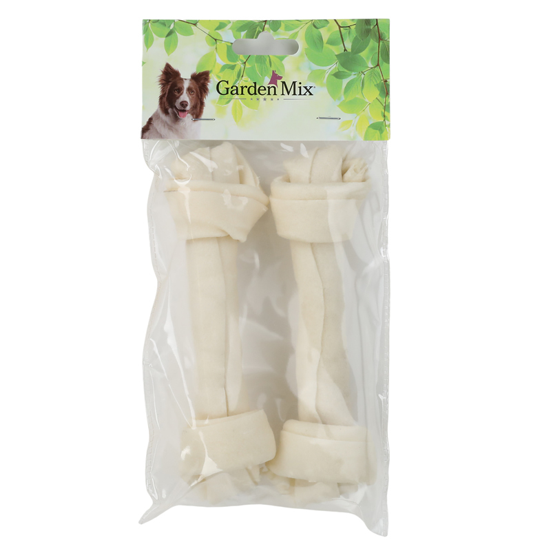 Garden Mix Beyaz Düğümlü Derı Kemık 7-7,5” – 2'lı - 1