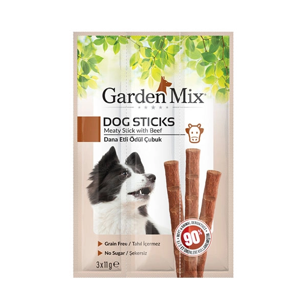 Gardenmix Dana Etli Köpek Stick Ödül 3x11 g - 1