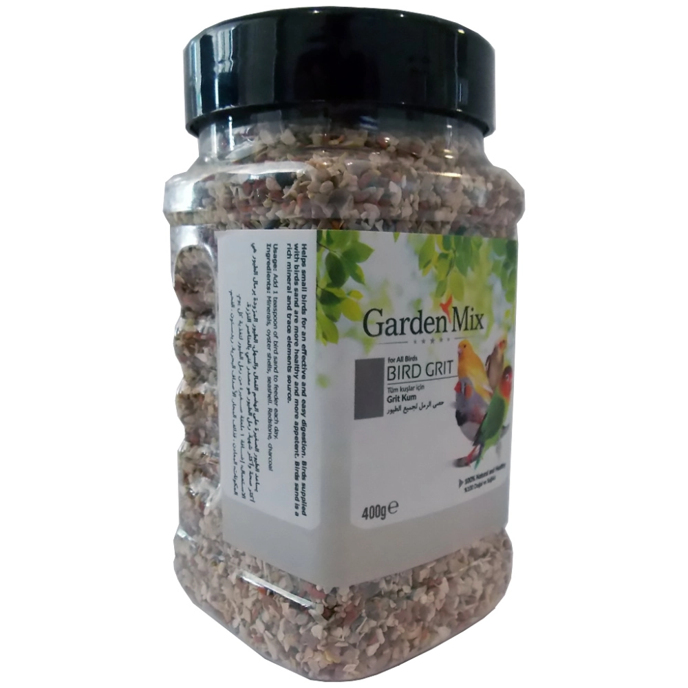 Gardenmix Platin Grit Kuş Kumu 400 gr - 1