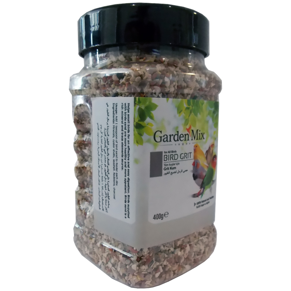 Gardenmix Platin Grit Kuş Kumu 400 gr - 1