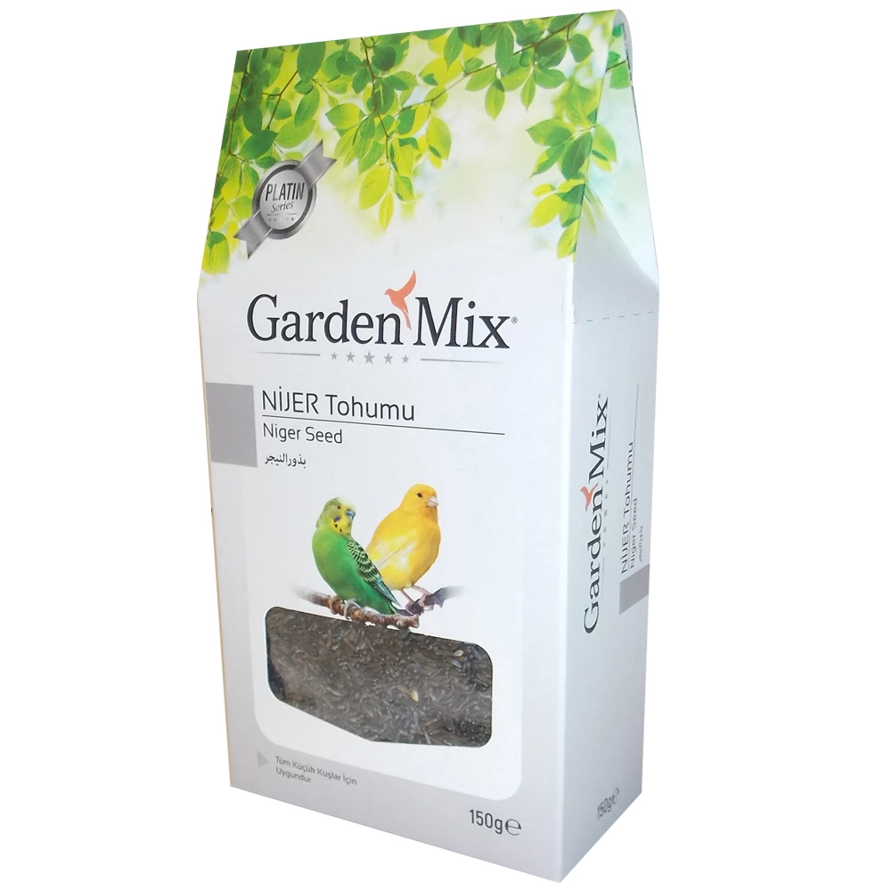 Gardenmix Platin Nijer Tohumu Kuş Yemi 150 gr - 1