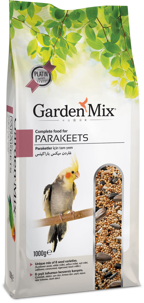 Gardenmix Platin Paraket Kuş Yemi 1 kg - 1