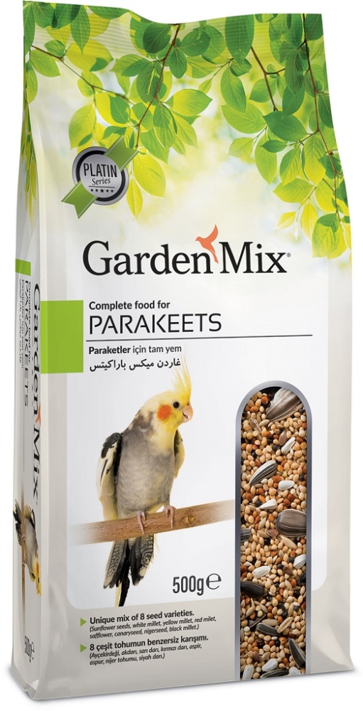 Gardenmix Platin Paraket Kuş Yemi 500 gr - 1