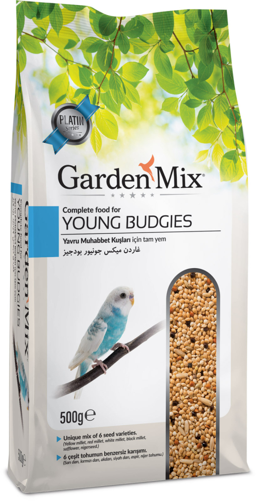 Gardenmix Platin Yavru Muhabbet Kuşu Yemi 500 gr - 1