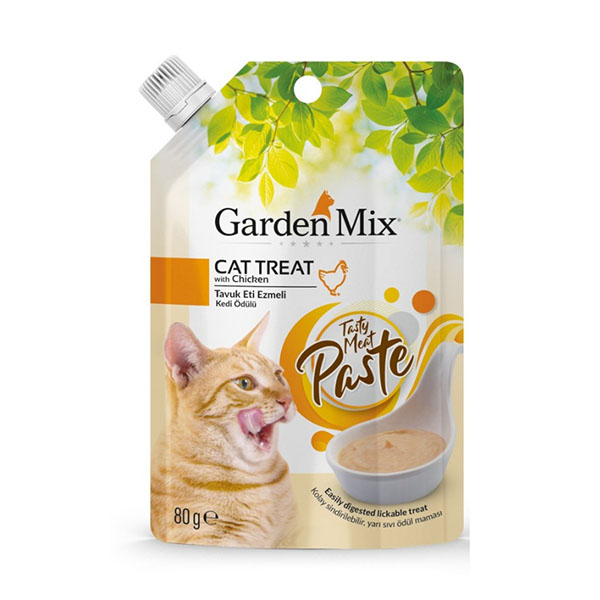 Gardenmix Tavuklu Ezme Kedi Ödül Maması 80 g - 1