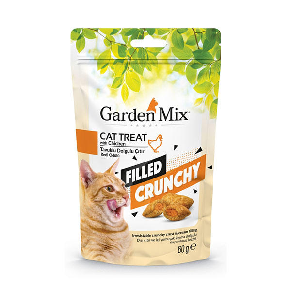 Gardenmix Tavuklu İçi Dolgulu Kedi Ödül Maması 60 g - 1