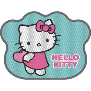 Hello Kitty Patili Kedi Paspası Turkuaz - 1