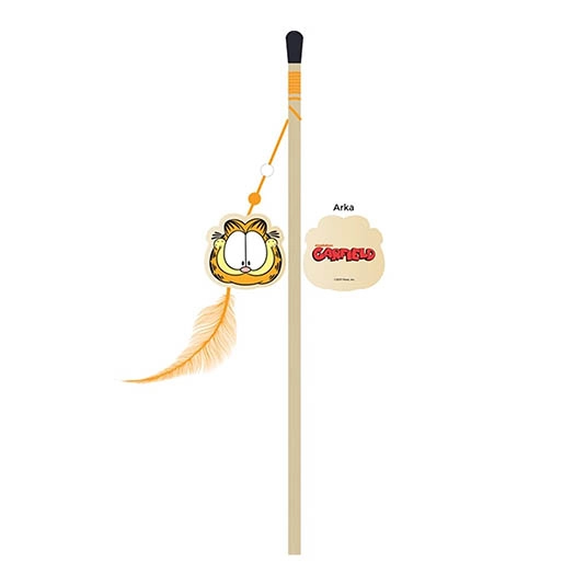 Garfield Sari Yuvarlak Kedi Oltasi 1 Cm - 1