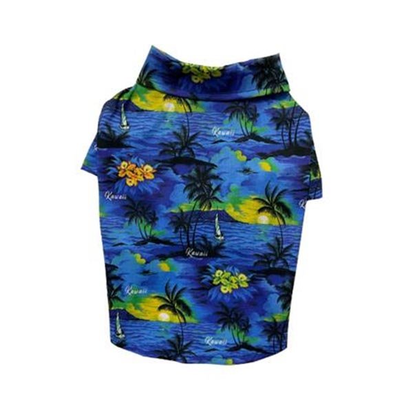 GC-2546 HAWAI BLUE GÖMLEK  M - 1