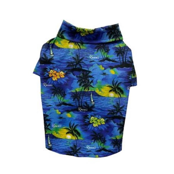 GC-2546 HAWAI BLUE GÖMLEK  XL - 1