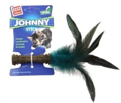 Gigwi Johnny Stick Catnipli Doğal Tüylü Kedi Oyuncağı - 1