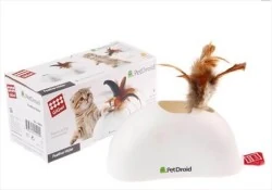 Gigwi Pet Droid Hareket Sensörlü Doğal Tüylü Kedi Oyuncağı