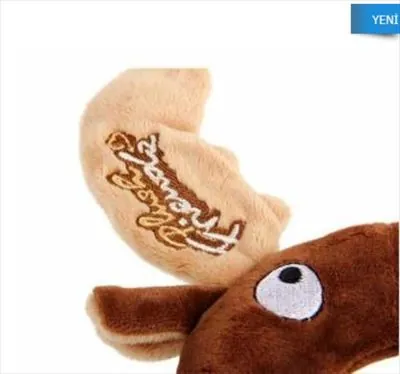 Gigwi Plush Friendz Sesli Simit Geyik Peluş Köpek Oyuncağı - 2