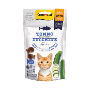 GimCat Crunchy Ton Balığı ve Kabak Tahılsız Kedi Ödül Maması 50 g