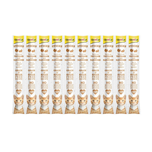 Gimcat Kedi Ödül Çubuğu Hindi-Tavşan Etli 50 Gr. 10 lu