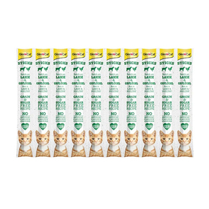 Gimcat Kedi Ödül Çubuğu Kuzu - Tavuk Etli 50 Gr. 10 lu