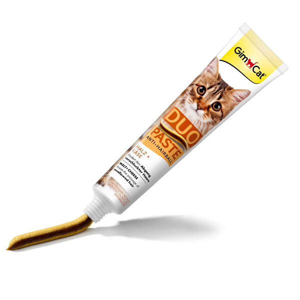 GimCat Anti-Hairball Peynirli Tüy Yumağı Destekleyici Kedi Macunu 50 g - 4