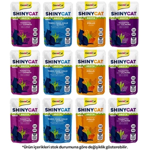 Gimcat Konserve Kedi Maması Karışık 70 Gr x 12 Adet