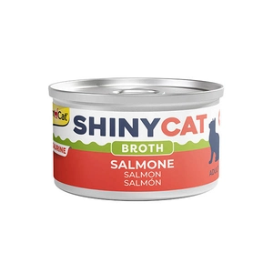 Gimcat Konserve Kedi Maması Shinycat Broth (Sos içinde) Somon Balığı 70 gr
