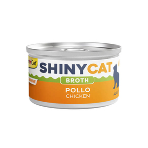 GimCat ShinyCat Broth Tavuk Soslu Kedi Yaş Maması 70 g