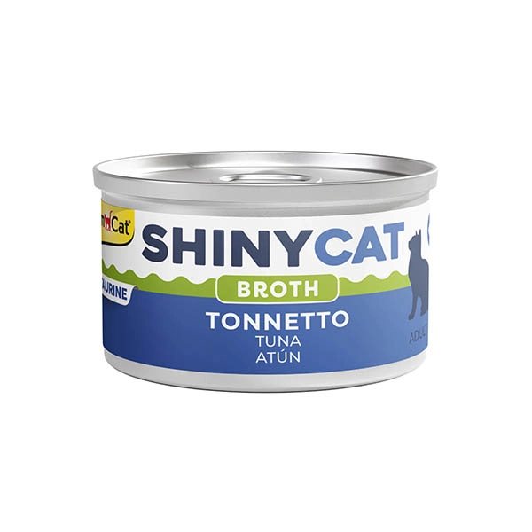 Gimcat Konserve Kedi Maması Shinycat Broth (Sos içinde) Ton Balığı 70 gr - 1