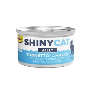 Gimcat Konserve Kedi Maması Shinycat Jelly (Jöle içinde) Ançüezli Ton Balığı 70 gr