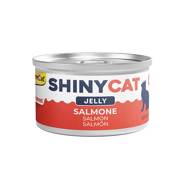 Gimcat Kedi Yaş Maması Shinycat Jelly (Jöle içinde) Somon Balığı 70 gr - 1