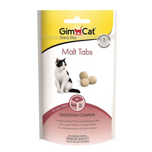 GimCat Malt Tabs Maltlı Kedi Ödül Tableti 40 g