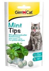 GimCat Mint Tips Naneli Kedi Ödül Tableti 40 g