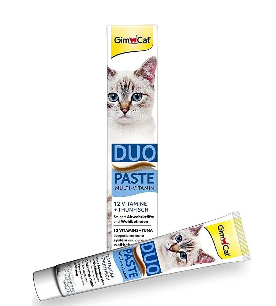 GimCat Multi-Vitamin Duo Paste Tuna + 12 Vitaminli 50gr - 1