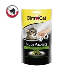 Gimcat Nutripockets Kedi Ödülü Kedi Otu ve Multivitamin 60 GR - 3