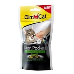 Gimcat Nutripockets Kedi Ödülü Kedi Otu ve Multivitamin 60 GR - 5