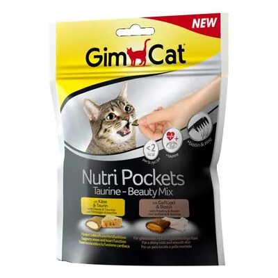 GimCat Nutripockets Kedi Ödülü Taurin&Beauty 150Gr - 2